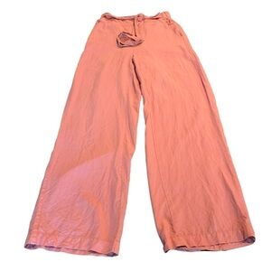 Thread & Supply Women’s Wide Leg Soft High Waist Pants in Brick Dust Size XSmall